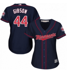 Womens Majestic Minnesota Twins 44 Kyle Gibson Authentic Navy Blue Alternate Road Cool Base MLB Jersey Womens Majestic Minnesota Twins 44 Kyle Gibson Authentic Navy Blue Alternate Road Cool Base MLB Jersey