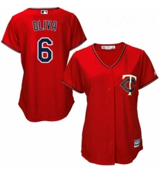 Womens Majestic Minnesota Twins 6 Tony Oliva Authentic Scarlet Alternate Cool Base MLB Jersey Womens Majestic Minnesota Twins 6 Tony Oliva Authentic Scarlet Alternate Cool Base MLB Jersey