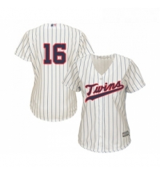 Womens Minnesota Twins 16 Jonathan Schoop Replica Cream Alternate Cool Base Baseball Jersey Womens Minnesota Twins 16 Jonathan Schoop Replica Cream Alternate Cool Base Baseball Jersey