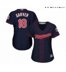 Womens Minnesota Twins 18 Mitch Garver Replica Navy Blue Alternate Road Cool Base Baseball Jersey Womens Minnesota Twins 18 Mitch Garver Replica Navy Blue Alternate Road Cool Base Baseball Jersey