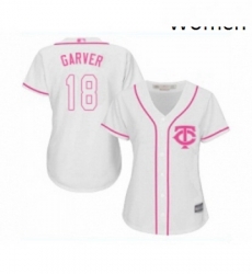 Womens Minnesota Twins 18 Mitch Garver Replica White Fashion Cool Base Baseball Jersey Womens Minnesota Twins 18 Mitch Garver Replica White Fashion Cool Base Baseball Jersey
