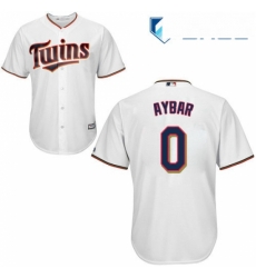 Youth Majestic Minnesota Twins 0 Erick Aybar Replica White Home Cool Base MLB Jersey Youth Majestic Minnesota Twins 0 Erick Aybar Replica White Home Cool Base MLB Jersey