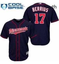 Youth Majestic Minnesota Twins 17 Jose Berrios Authentic Navy Blue Alternate Road Cool Base MLB Jersey Youth Majestic Minnesota Twins 17 Jose Berrios Authentic Navy Blue Alternate Road Cool Base MLB Jersey