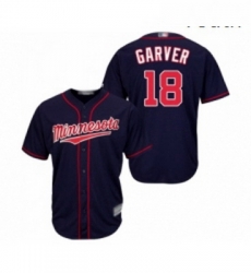 Youth Minnesota Twins 18 Mitch Garver Replica Navy Blue Alternate Road Cool Base Baseball Jersey Youth Minnesota Twins 18 Mitch Garver Replica Navy Blue Alternate Road Cool Base Baseball Jersey