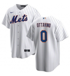 Men New York Mets 0 Adam Ottavino White Cool Base Stitched Jersey Men New York Mets 0 Adam Ottavino White Cool Base Stitched Jersey