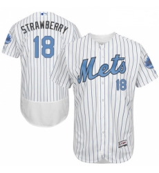 Mens Majestic New York Mets 18 Darryl Strawberry Authentic White 2016 Fathers Day Fashion Flex Base Jersey Mens Majestic New York Mets 18 Darryl Strawberry Authentic White 2016 Fathers Day Fashion Flex Base Jersey
