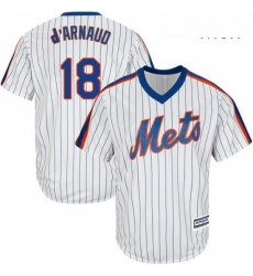 Mens Majestic New York Mets 18 Travis dArnaud Replica White Alternate Cool Base MLB Jersey Mens Majestic New York Mets 18 Travis dArnaud Replica White Alternate Cool Base MLB Jersey