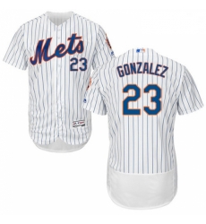 Mens Majestic New York Mets 23 Adrian Gonzalez White Home Flex Base Authentic Collection MLB Jersey Mens Majestic New York Mets 23 Adrian Gonzalez White Home Flex Base Authentic Collection MLB Jersey