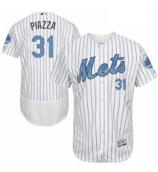 Mens Majestic New York Mets 31 Mike Piazza Authentic White 2016 Fathers Day Fashion Flex Base MLB Jersey Mens Majestic New York Mets 31 Mike Piazza Authentic White 2016 Fathers Day Fashion Flex Base MLB Jersey