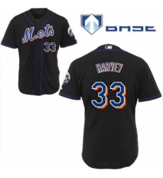 Mens Majestic New York Mets 33 Matt Harvey Replica Black Cool Base MLB Jersey Mens Majestic New York Mets 33 Matt Harvey Replica Black Cool Base MLB Jersey