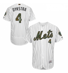 Mens Majestic New York Mets 4 Lenny Dykstra Authentic White 2016 Memorial Day Fashion Flex Base MLB Jersey Mens Majestic New York Mets 4 Lenny Dykstra Authentic White 2016 Memorial Day Fashion Flex Base MLB Jersey