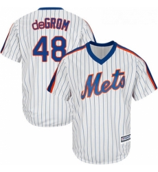 Mens Majestic New York Mets 48 Jacob deGrom Replica White Alternate Cool Base MLB Jersey Mens Majestic New York Mets 48 Jacob deGrom Replica White Alternate Cool Base MLB Jersey