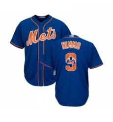 Mens New York Mets 9 Brandon Nimmo Authentic Royal Blue Team Logo Fashion Cool Base Baseball Jersey Mens New York Mets 9 Brandon Nimmo Authentic Royal Blue Team Logo Fashion Cool Base Baseball Jersey