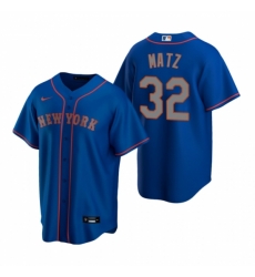 Mens Nike New York Mets 32 Steven Matz Royal Alternate Road Stitched Baseball Jerse Mens Nike New York Mets 32 Steven Matz Royal Alternate Road Stitched Baseball Jerse