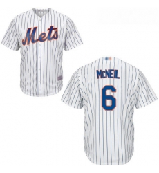 Mets #6 Jeff McNeil White(Blue Strip) New Cool Base Stitched Baseball Jersey Mets #6 Jeff McNeil White(Blue Strip) New Cool Base Stitched Baseball Jersey