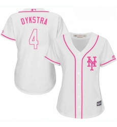 Womens Majestic New York Mets 4 Lenny Dykstra Replica White Fashion Cool Base MLB Jersey Womens Majestic New York Mets 4 Lenny Dykstra Replica White Fashion Cool Base MLB Jersey