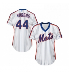 Womens New York Mets 44 Jason Vargas Authentic White Alternate Cool Base Baseball Jersey Womens New York Mets 44 Jason Vargas Authentic White Alternate Cool Base Baseball Jersey
