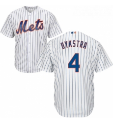 Youth Majestic New York Mets 4 Lenny Dykstra Replica White Home Cool Base MLB Jersey Youth Majestic New York Mets 4 Lenny Dykstra Replica White Home Cool Base MLB Jersey