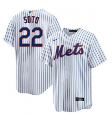Youth New York Mets Juan Soto #22 White Cool Base Stitched MLB Jersey Youth New York Mets Juan Soto #22 White Cool Base Stitched MLB Jersey