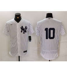 Men New York Yankees 10 Phil Rizzuto White Flex Base Stitched Baseball Jersey Men New York Yankees 10 Phil Rizzuto White Flex Base Stitched Baseball Jersey