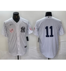 Men New York Yankees 11 Anthony Volpe White Cool Base Stitched Baseball JerseyS 4 Men New York Yankees 11 Anthony Volpe White Cool Base Stitched Baseball JerseyS 4