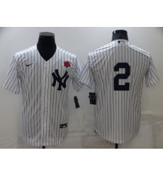 Men New York Yankees 2 Derek Jeter White Cool Base Stitched Baseball jersey Men New York Yankees 2 Derek Jeter White Cool Base Stitched Baseball jersey
