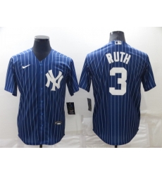Men New York Yankees 3 Babe Ruth Navy Cool Base Stitched Jerse Men New York Yankees 3 Babe Ruth Navy Cool Base Stitched Jerse