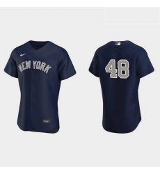 Men New York Yankees 48 Anthony Rizzo Men Nike Navy Authentic MLB Jersey Men New York Yankees 48 Anthony Rizzo Men Nike Navy Authentic MLB Jersey