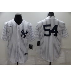 Men New York Yankees 54 Aroldis Chapman White Cool Base Stitched Baseball jersey Men New York Yankees 54 Aroldis Chapman White Cool Base Stitched Baseball jersey