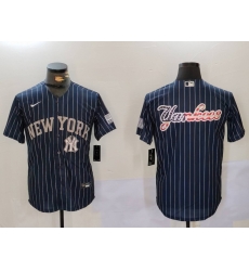 Men New York Yankees Navy Team Big Logo Cool Base Stitched Baseball Jersey 13 Men New York Yankees Navy Team Big Logo Cool Base Stitched Baseball Jersey 13