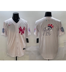Men New York Yankees Team Big Logo Pink With Patch Limited Stitched Baseball Jersey 002 Men New York Yankees Team Big Logo Pink With Patch Limited Stitched Baseball Jersey 002