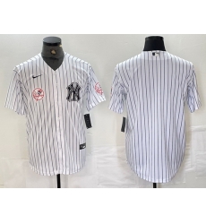 Men New York Yankees White Team Big Logo Cool Base Stitched Baseball Jersey 18 Men New York Yankees White Team Big Logo Cool Base Stitched Baseball Jersey 18