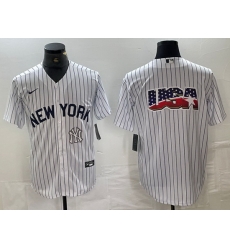 Men New York Yankees White Team Big Logo Cool Base Stitched Baseball Jersey 51 Men New York Yankees White Team Big Logo Cool Base Stitched Baseball Jersey 51