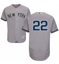 Mens Majestic New York Yankees 22 Jacoby Ellsbury Grey Road Flex Base Authentic Collection MLB Jersey Mens Majestic New York Yankees 22 Jacoby Ellsbury Grey Road Flex Base Authentic Collection MLB Jersey