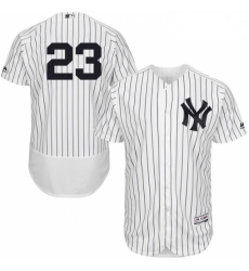 Mens Majestic New York Yankees 23 Don Mattingly White Home Flex Base Authentic Collection MLB Jersey Mens Majestic New York Yankees 23 Don Mattingly White Home Flex Base Authentic Collection MLB Jersey