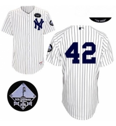 Mens Majestic New York Yankees 42 Mariano Rivera Replica White GMS The Boss MLB Jersey Mens Majestic New York Yankees 42 Mariano Rivera Replica White GMS The Boss MLB Jersey