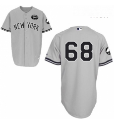 Mens Majestic New York Yankees 68 Dellin Betances Authentic Grey GMS The Boss MLB Jersey Mens Majestic New York Yankees 68 Dellin Betances Authentic Grey GMS The Boss MLB Jersey