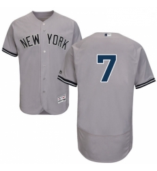 Mens Majestic New York Yankees 7 Mickey Mantle Grey Road Flex Base Authentic Collection MLB Jersey Mens Majestic New York Yankees 7 Mickey Mantle Grey Road Flex Base Authentic Collection MLB Jersey