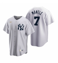 Mens Nike New York Yankees 7 Mickey Mantle White Cooperstown Collection Home Stitched Baseball Jerse Mens Nike New York Yankees 7 Mickey Mantle White Cooperstown Collection Home Stitched Baseball Jerse
