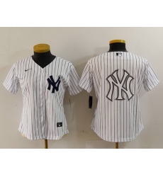 Women New York Yankees White Team Big Logo Cool Base Stitched Jersey 12 Women New York Yankees White Team Big Logo Cool Base Stitched Jersey 12