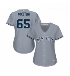 Womens New York Yankees 65 James Paxton Authentic Grey Road Baseball Jersey Womens New York Yankees 65 James Paxton Authentic Grey Road Baseball Jersey