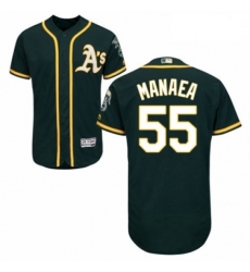 Mens Majestic Oakland Athletics 55 Sean Manaea Green Alternate Flex Base Authentic Collection MLB Jersey Mens Majestic Oakland Athletics 55 Sean Manaea Green Alternate Flex Base Authentic Collection MLB Jersey