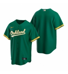 Mens Nike Oakland Athletics Blank Green Alternate Stitched Baseball Jersey Mens Nike Oakland Athletics Blank Green Alternate Stitched Baseball Jersey
