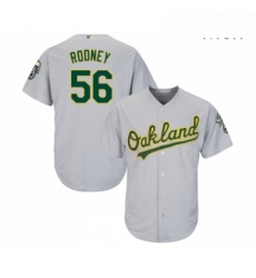 Mens Oakland Athletics 56 Fernando Rodney Replica Grey Road Cool Base Baseball Jersey Mens Oakland Athletics 56 Fernando Rodney Replica Grey Road Cool Base Baseball Jersey