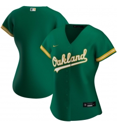 Oakland Athletics Nike Women Alternate 2020 MLB Team Jersey Kelly Green Oakland Athletics Nike Women Alternate 2020 MLB Team Jersey Kelly Green