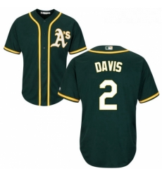 Youth Majestic Oakland Athletics 2 Khris Davis Replica Green Alternate 1 Cool Base MLB Jersey Youth Majestic Oakland Athletics 2 Khris Davis Replica Green Alternate 1 Cool Base MLB Jersey
