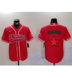 Men Philadelphia Phillies Phanatic Red Cool Base Stitched Jersey Men Philadelphia Phillies Phanatic Red Cool Base Stitched Jersey