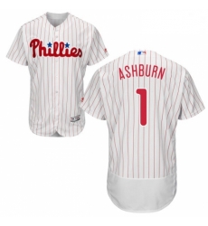 Mens Majestic Philadelphia Phillies 1 Richie Ashburn White Home Flex Base Authentic Collection MLB Jersey Mens Majestic Philadelphia Phillies 1 Richie Ashburn White Home Flex Base Authentic Collection MLB Jersey
