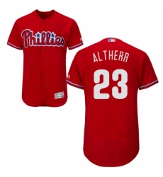 Mens Majestic Philadelphia Phillies 23 Aaron Altherr Red Flexbase Authentic Collection MLB Jersey Mens Majestic Philadelphia Phillies 23 Aaron Altherr Red Flexbase Authentic Collection MLB Jersey