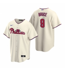 Mens Nike Philadelphia Phillies 9 Jay Bruce Cream Alternate Stitched Baseball Jersey Mens Nike Philadelphia Phillies 9 Jay Bruce Cream Alternate Stitched Baseball Jersey